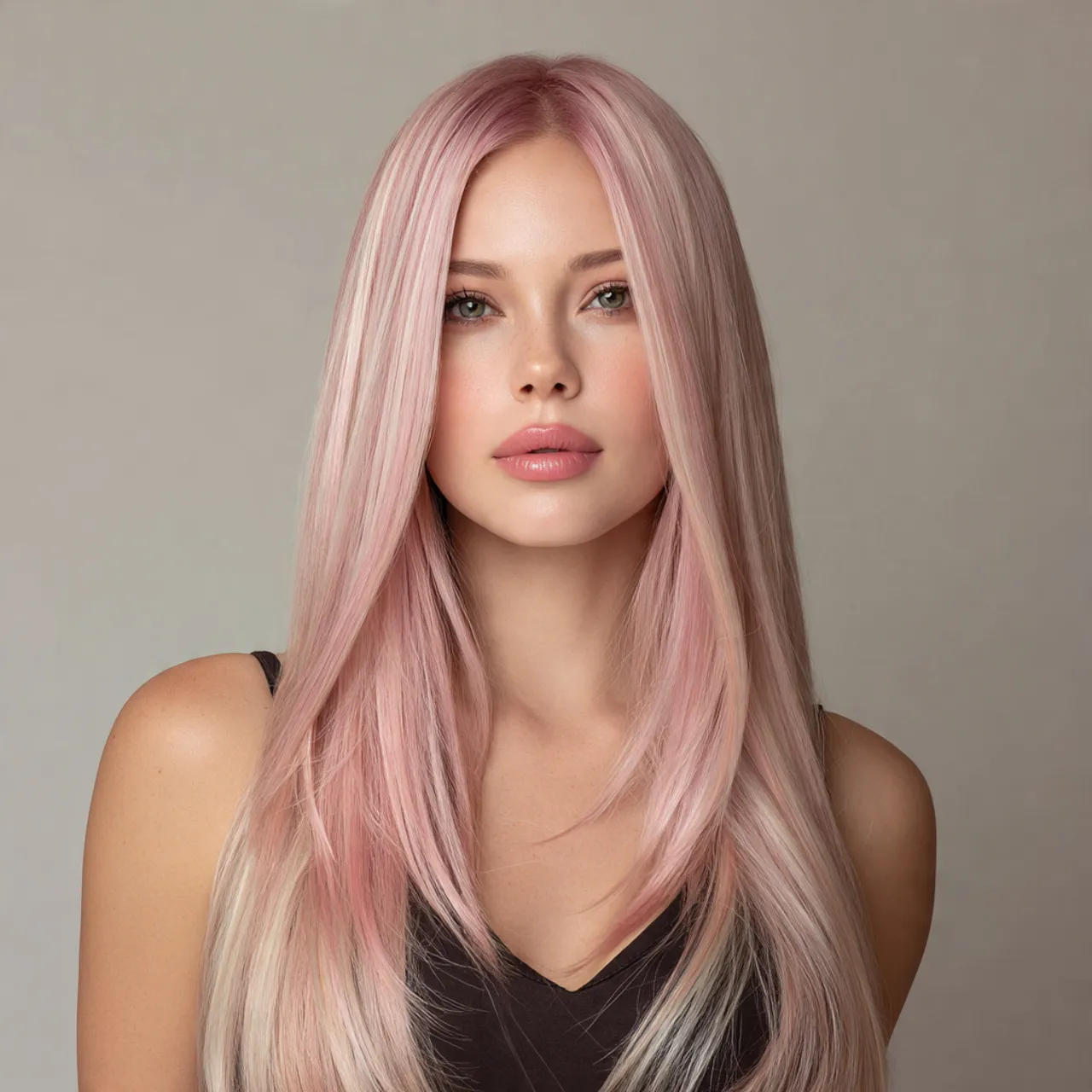 Pink-Toned Valentine Hair Color Ideas