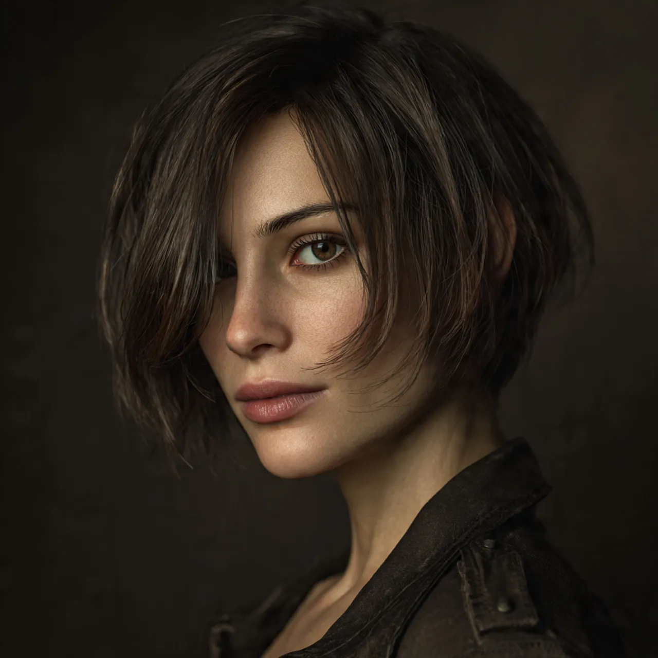 Retro 90s Jill Valentine Haircut Idea