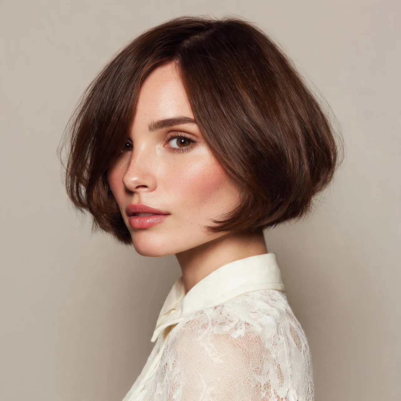 Rounded Bob Silhouette Ideas