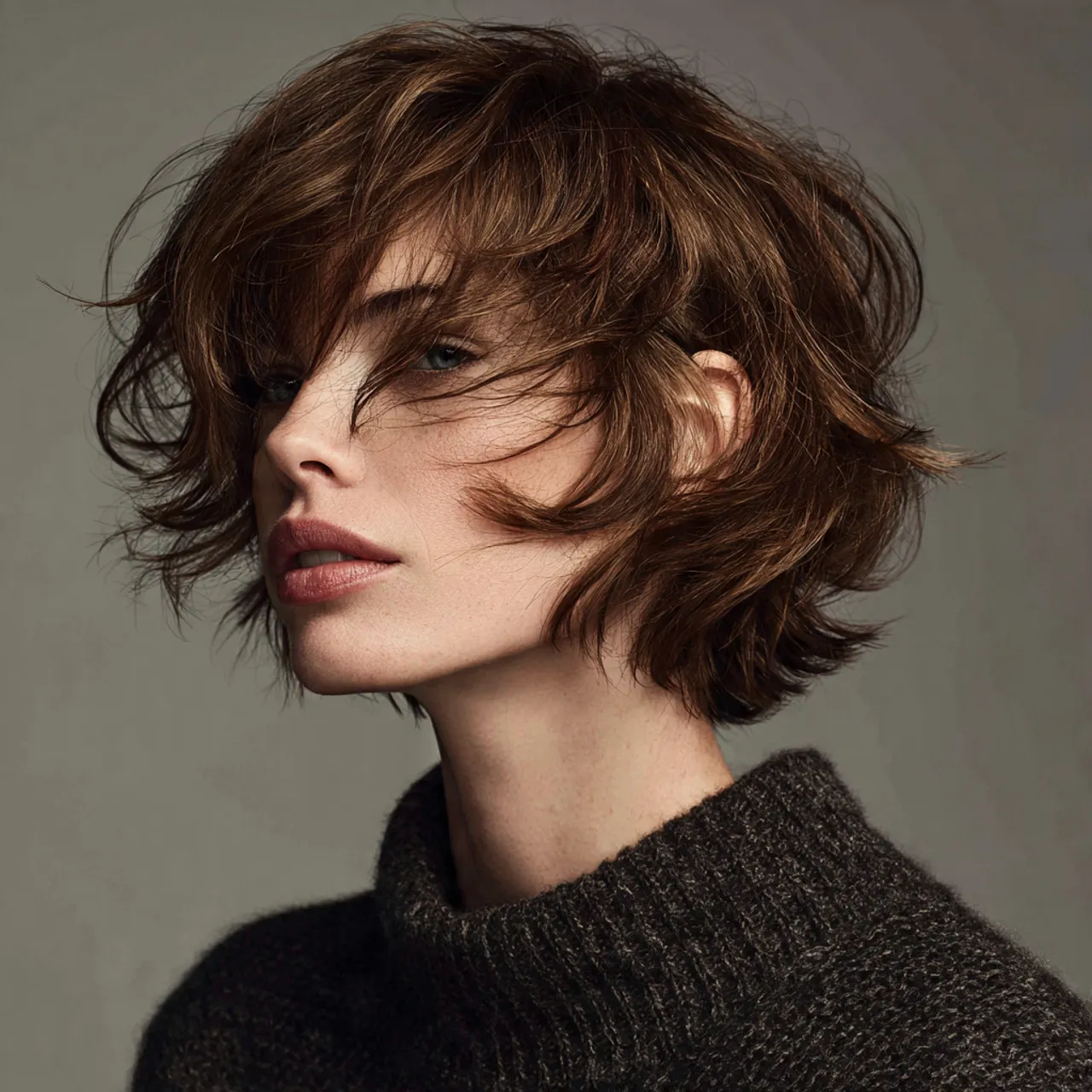 Shoulder-Grazing Haircut Ideas