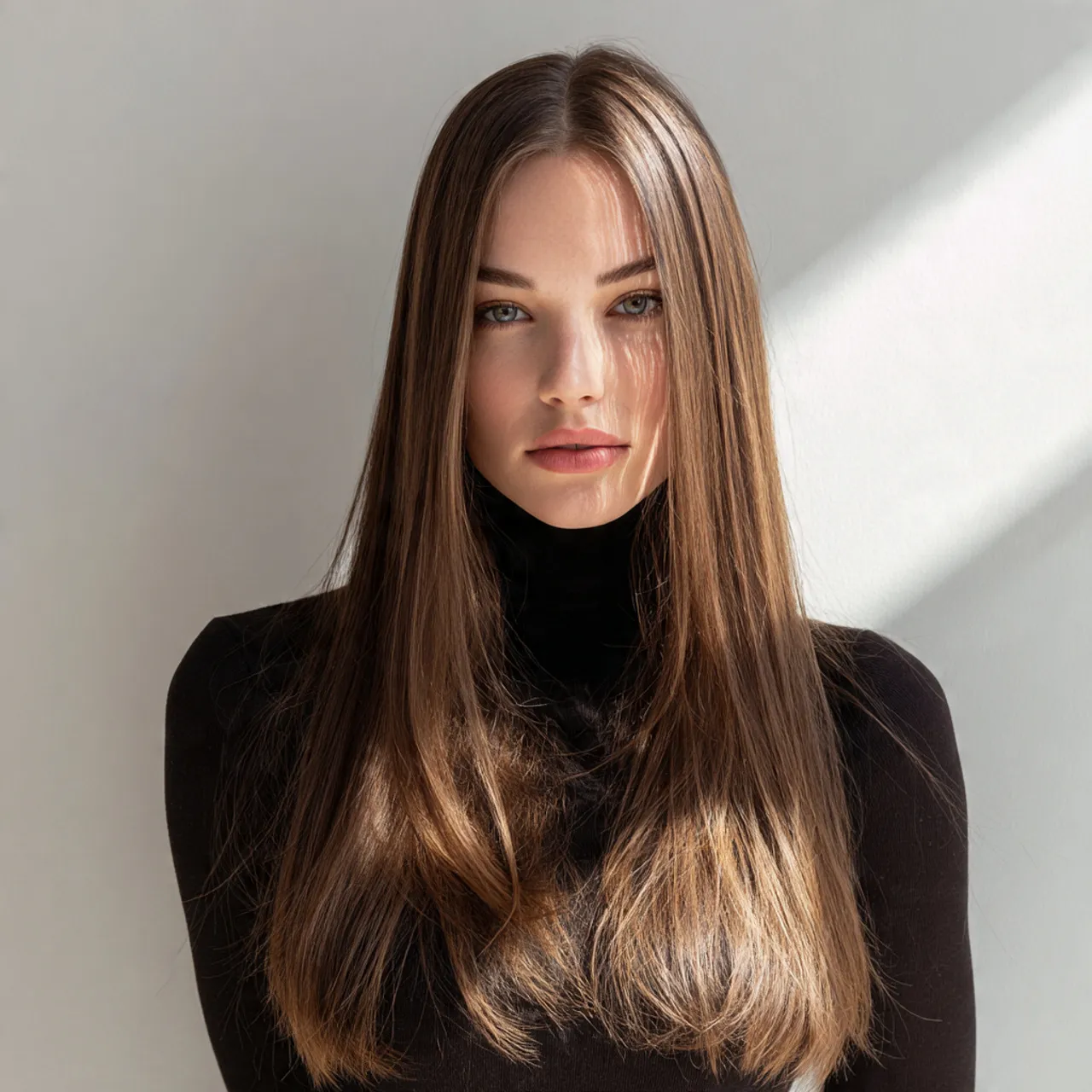 Sleek Straight Spring Look Idea