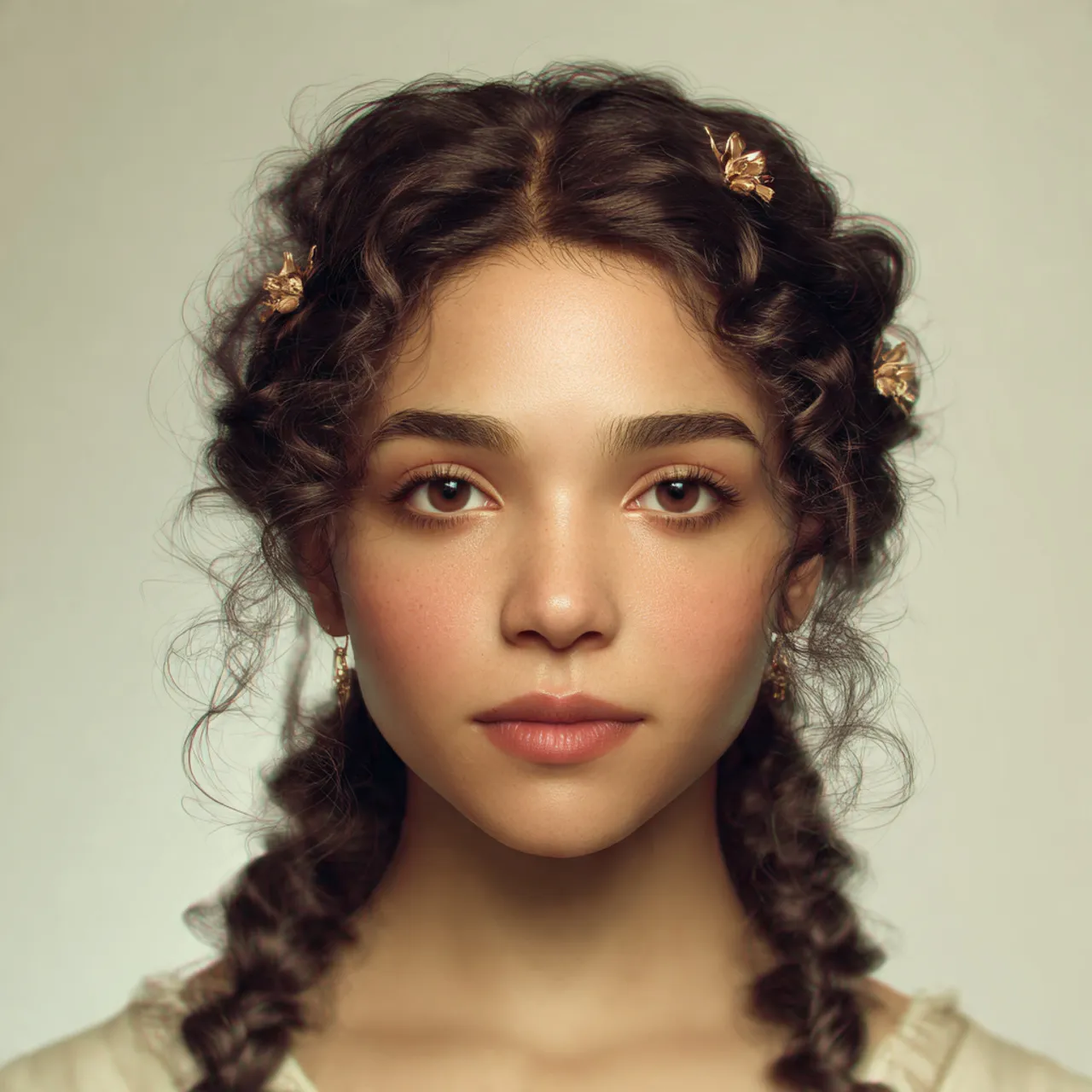 Soft Curls with Valentine Accents Ideas