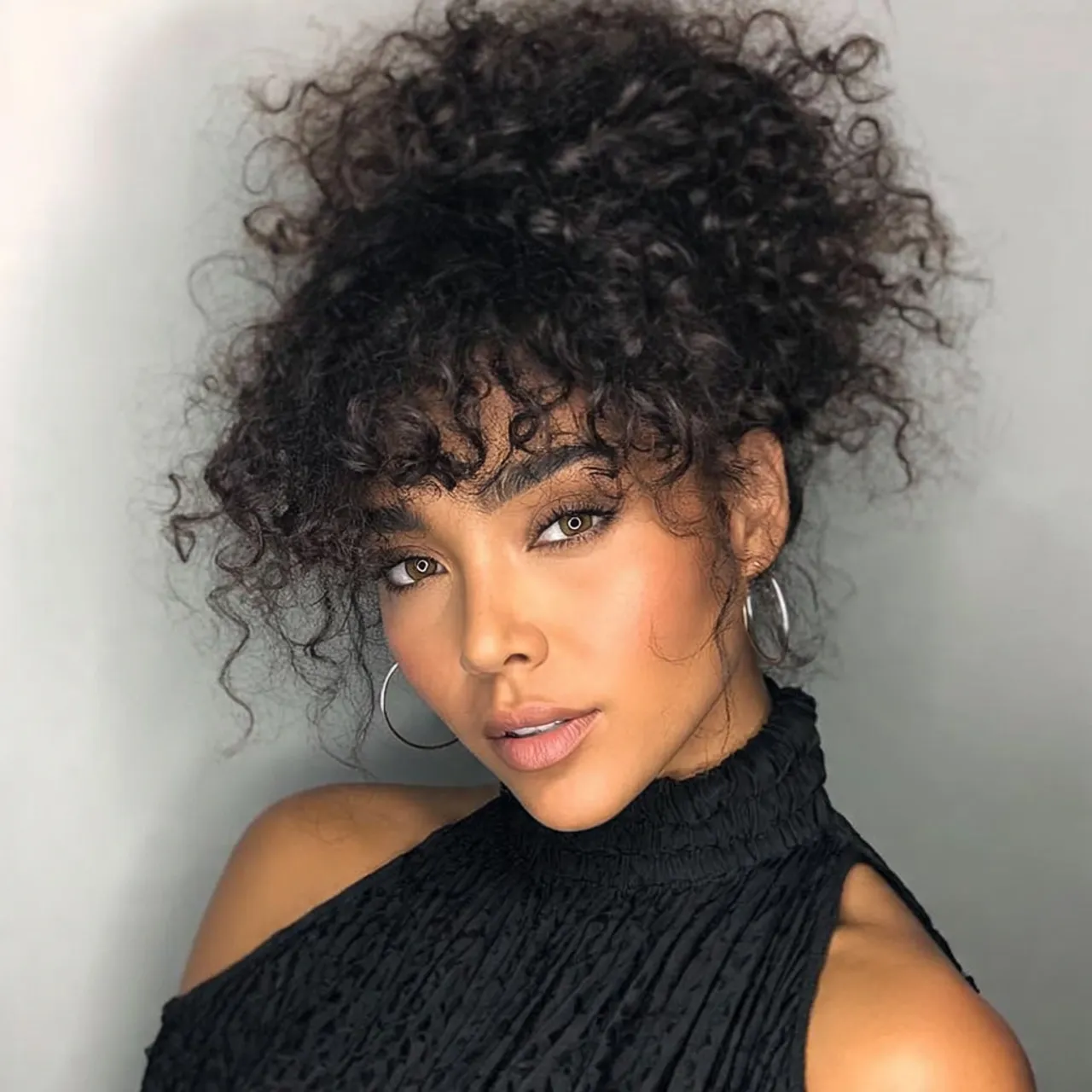 Soft Curly Afro Ideas