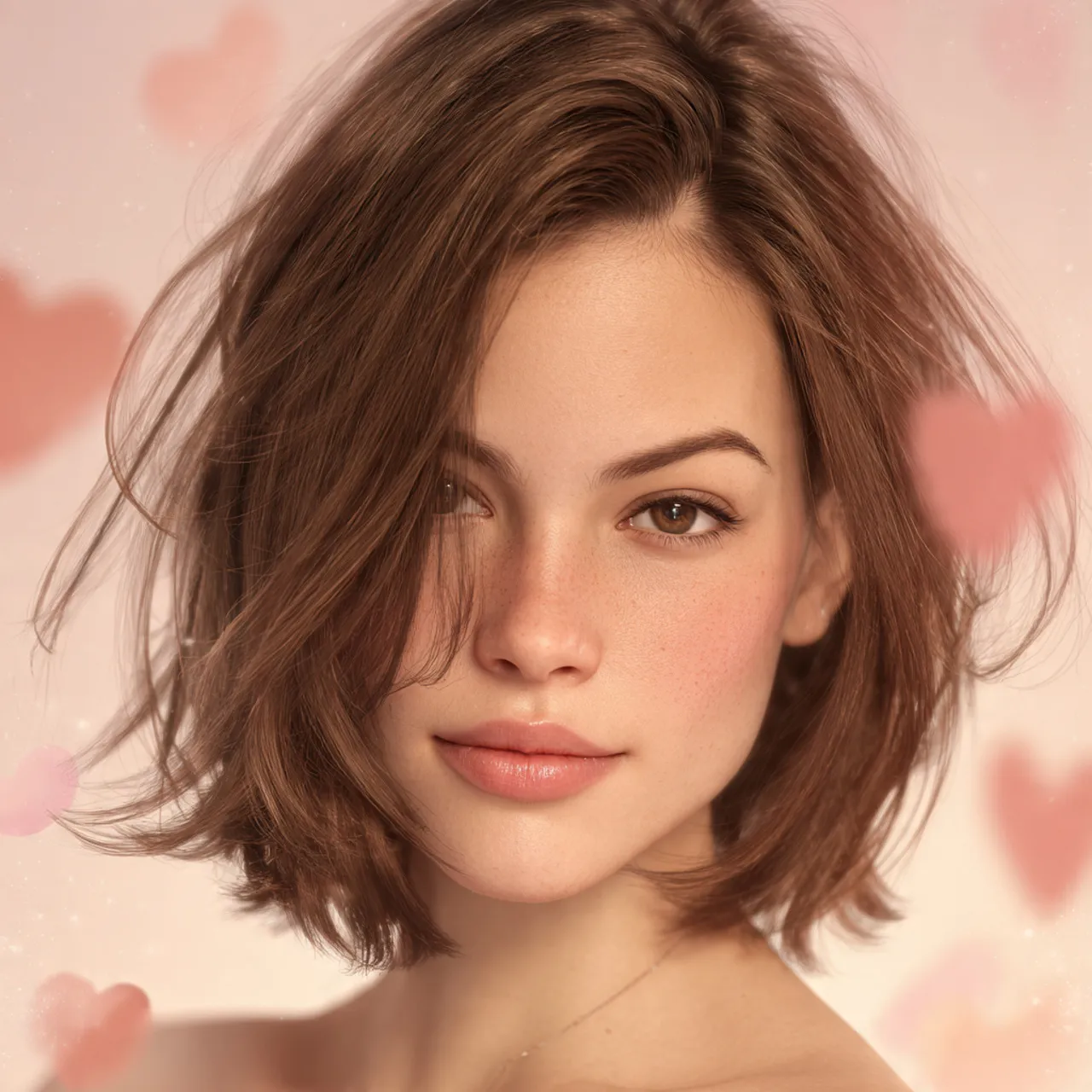 Soft Layered Jill Valentine Haircut Idea