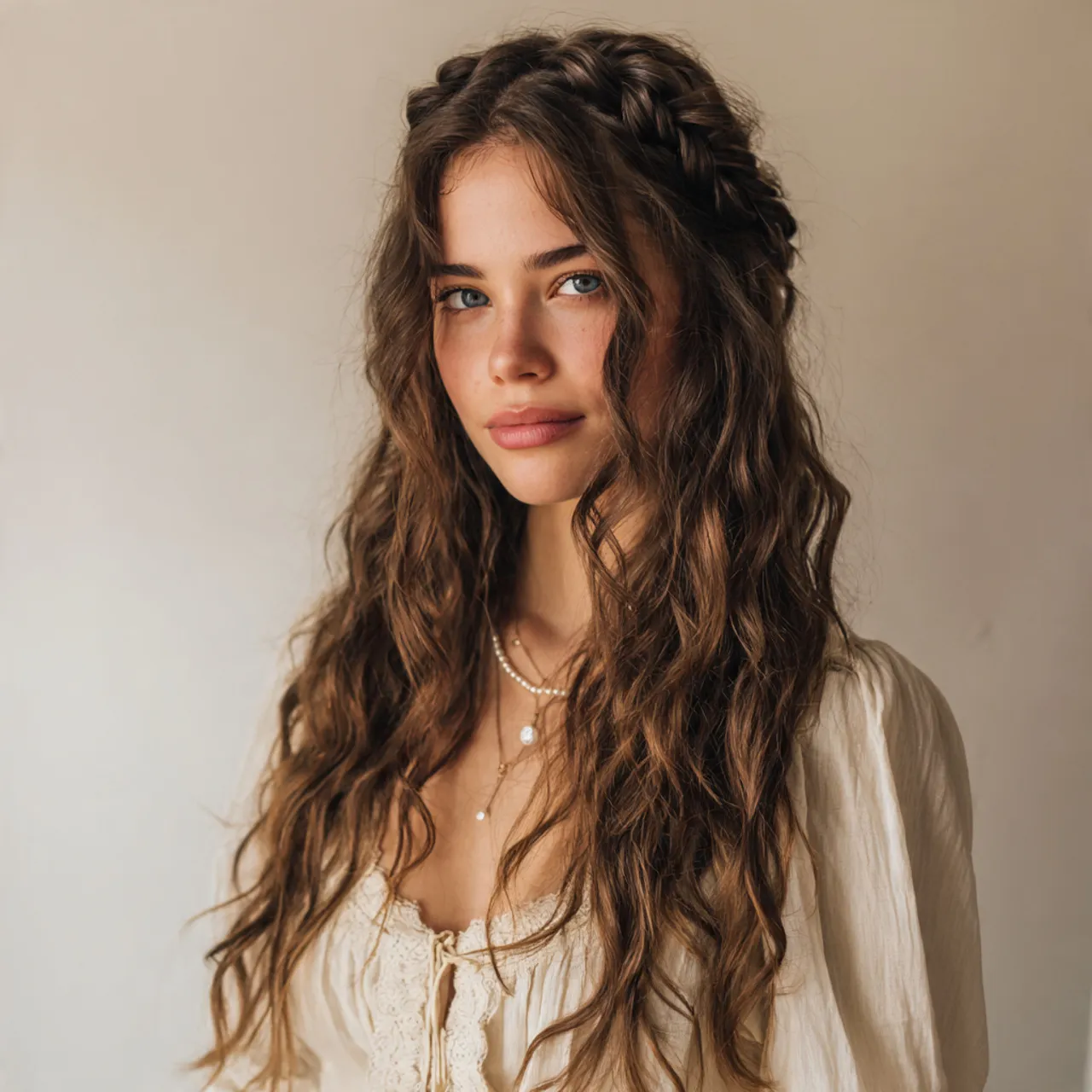 Soft boho Valentine hairstyle ideas