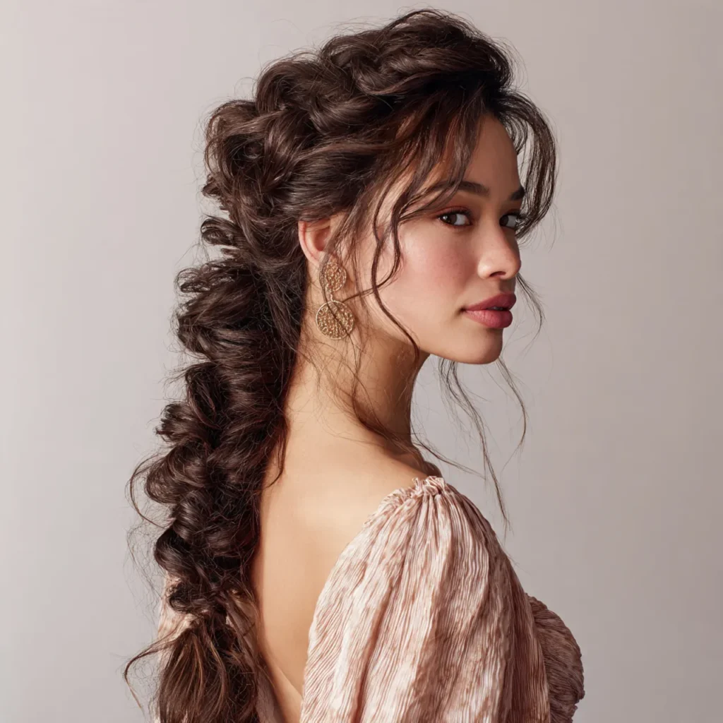 Textured braid hairstyle ideas