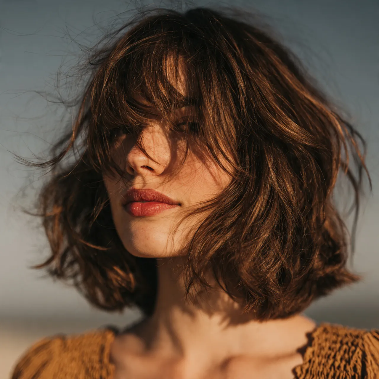 Tousled midi cut ideas