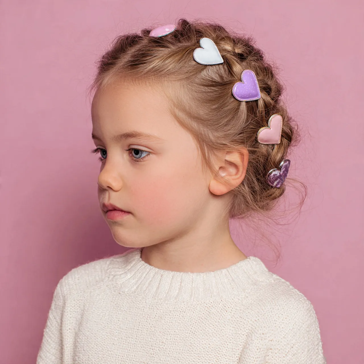 Valentine Hairstyle Ideas with Clips