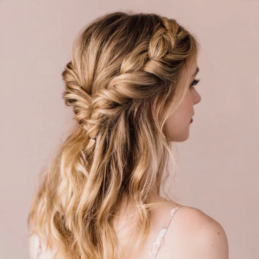 Valentine heart braid ideas