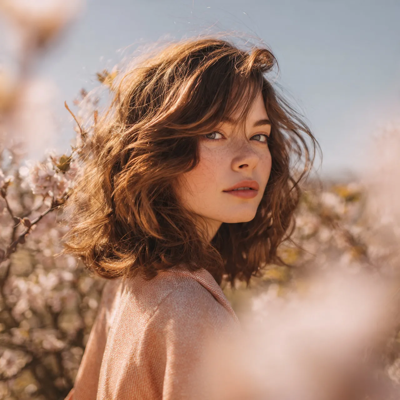 Wavy Medium Hair Spring Ideas