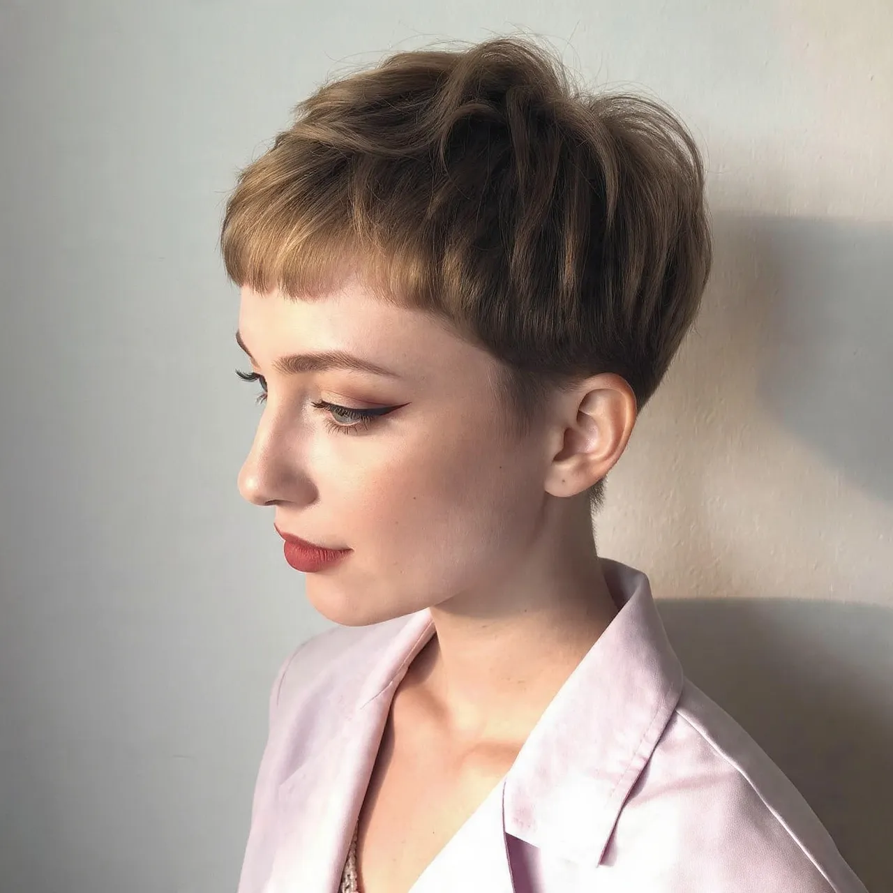 90s Cropped Pixie with Soft Layers Ideas