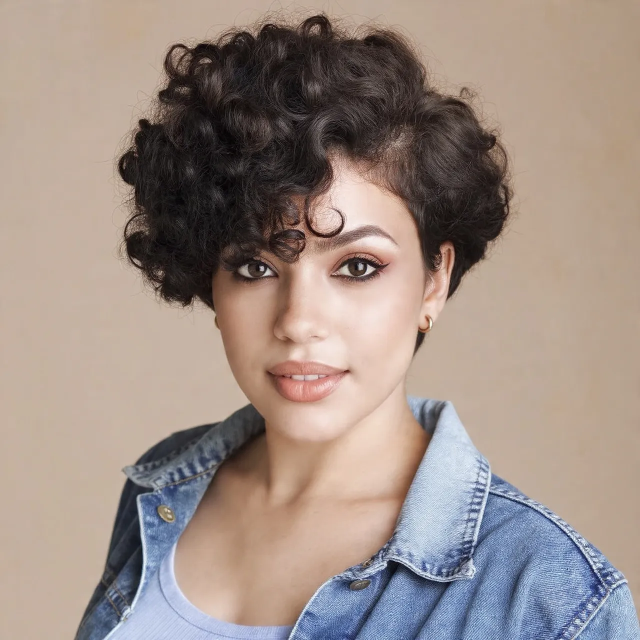 90s Pixie Cut with Natural Texture Ideas