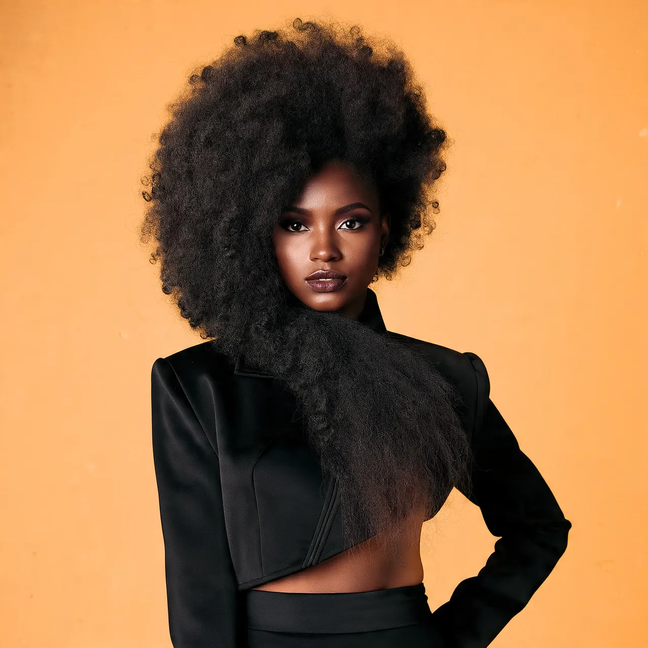 Asymmetrical Afro Ideas