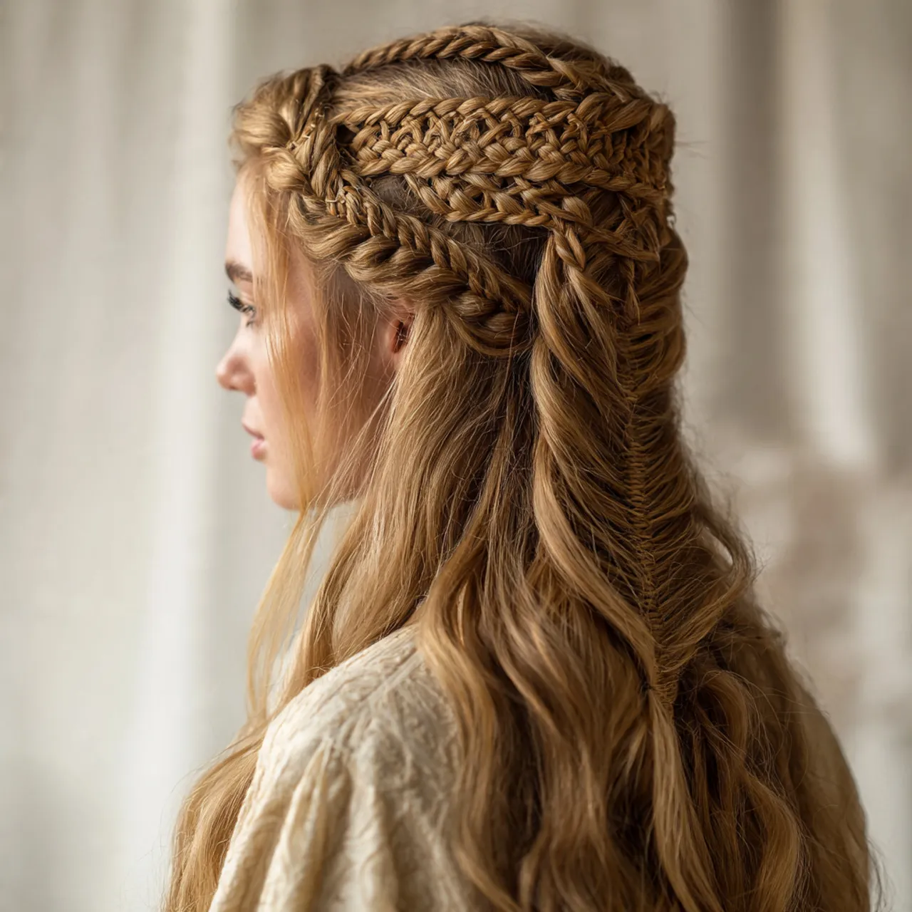 Braided Half Up Half Down Hairstyles Ideas