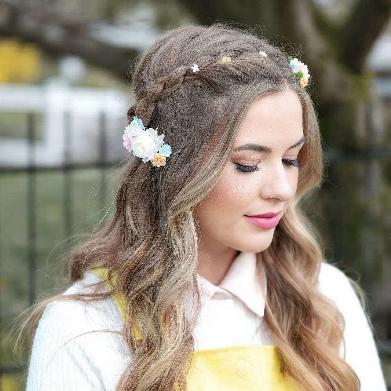 25 Cute Hairstyles for Easter Ideas to Brighten Your Spring Celebration 14 Braided Headband Style Ideas