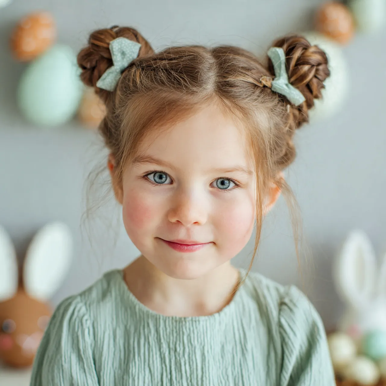 Bunny Braids Hairstyle Ideas