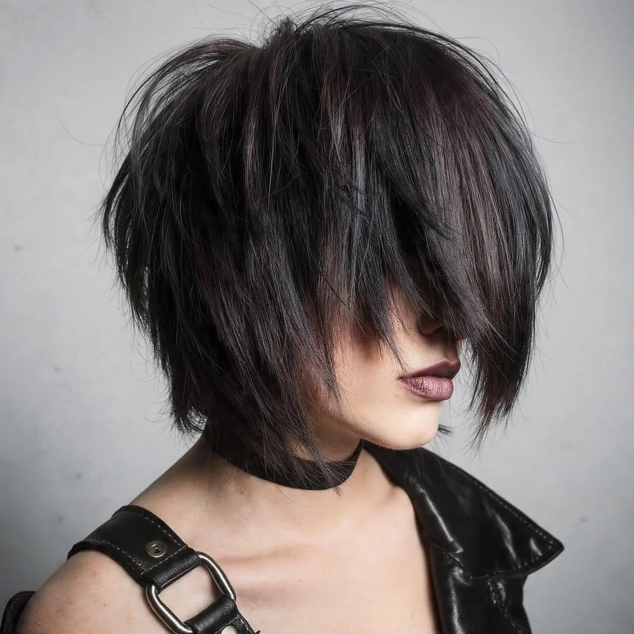 25 Short Shaggy Haircuts Ideas for Effortless Style and Texture 4 Choppy Shaggy Lob Ideas