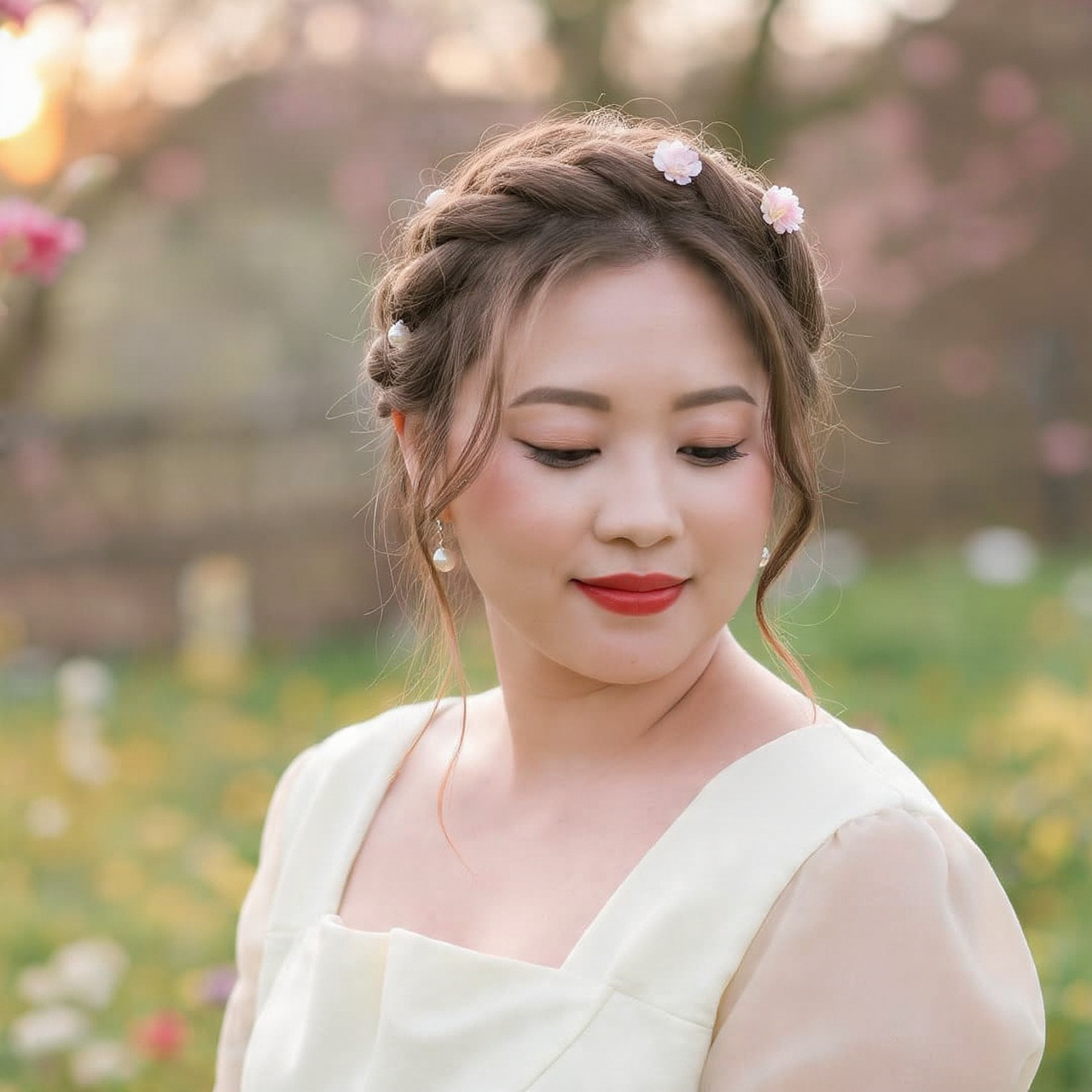 25 Cute Hairstyles for Easter Ideas to Brighten Your Spring Celebration 22 Crown Twist for Medium Hair Ideas