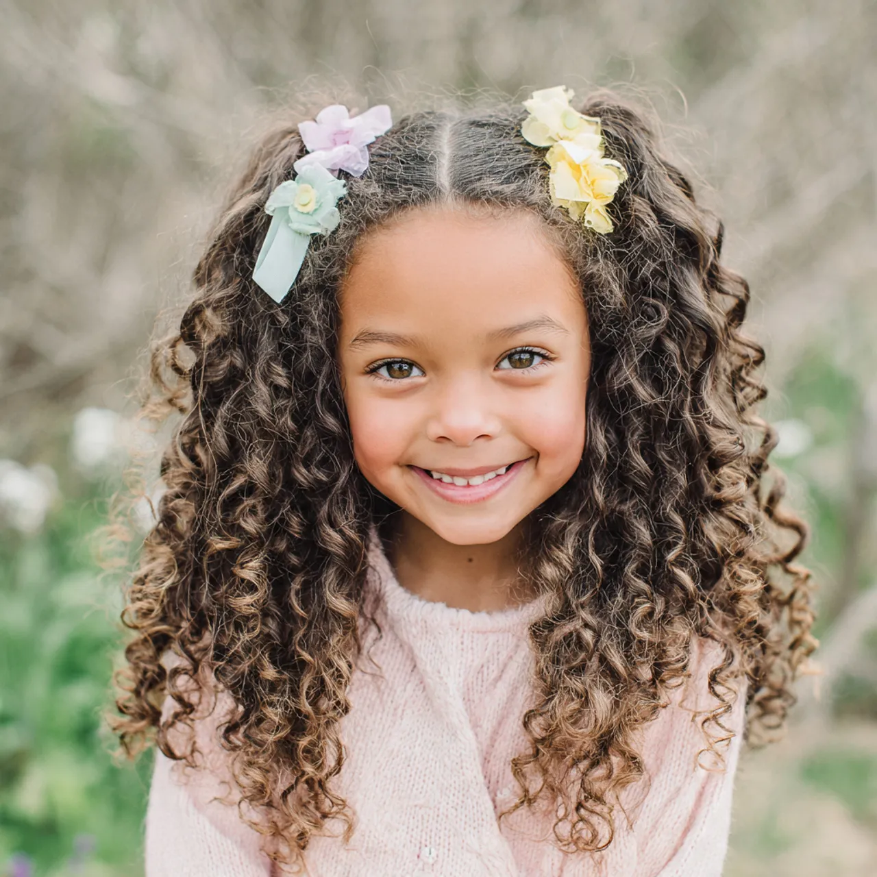 Curly Springtime Hair Ideas