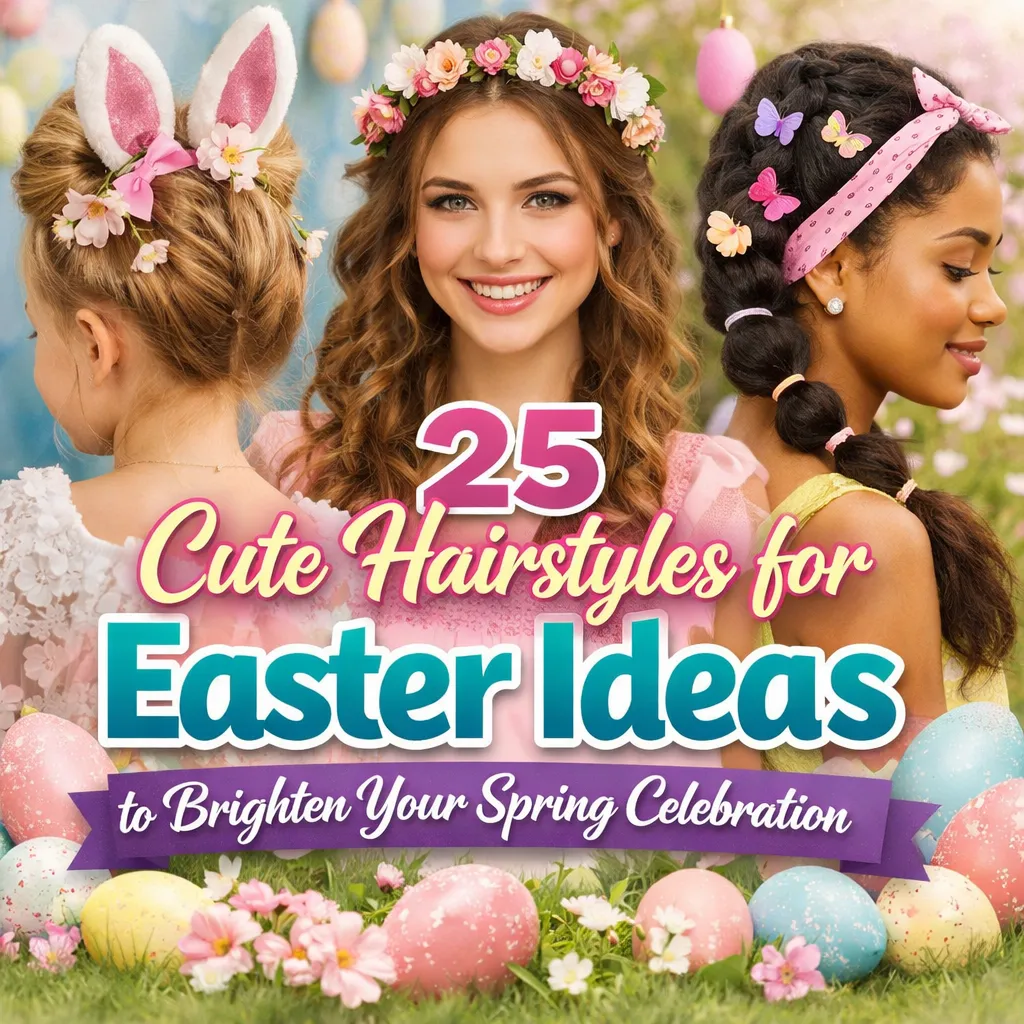 25 Cute Hairstyles for Easter Ideas to Brighten Your Spring Celebration 9 Cute Hairstyles for Easter