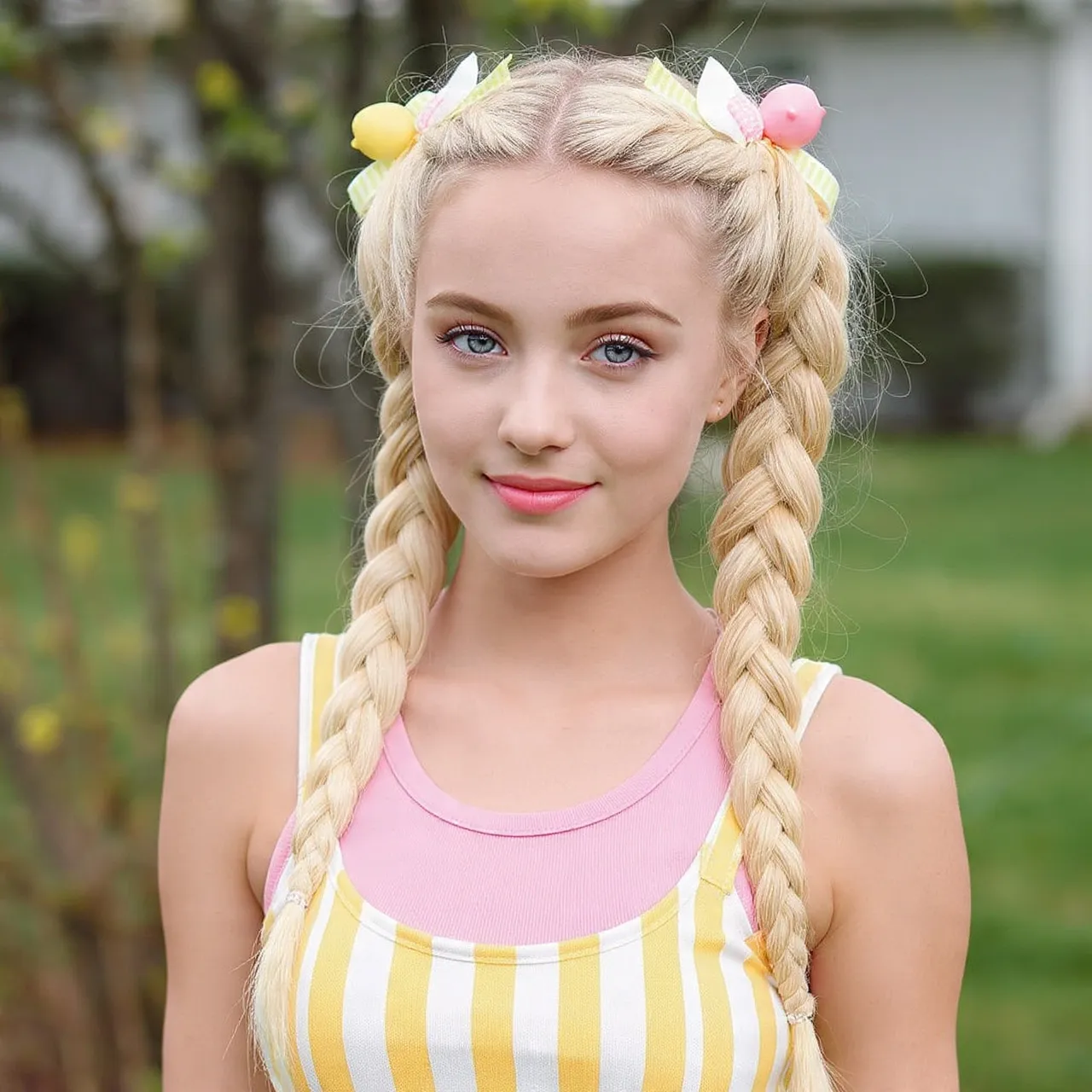 25 Cute Hairstyles for Easter Ideas to Brighten Your Spring Celebration 5 Dutch Braid Pigtail Ideas