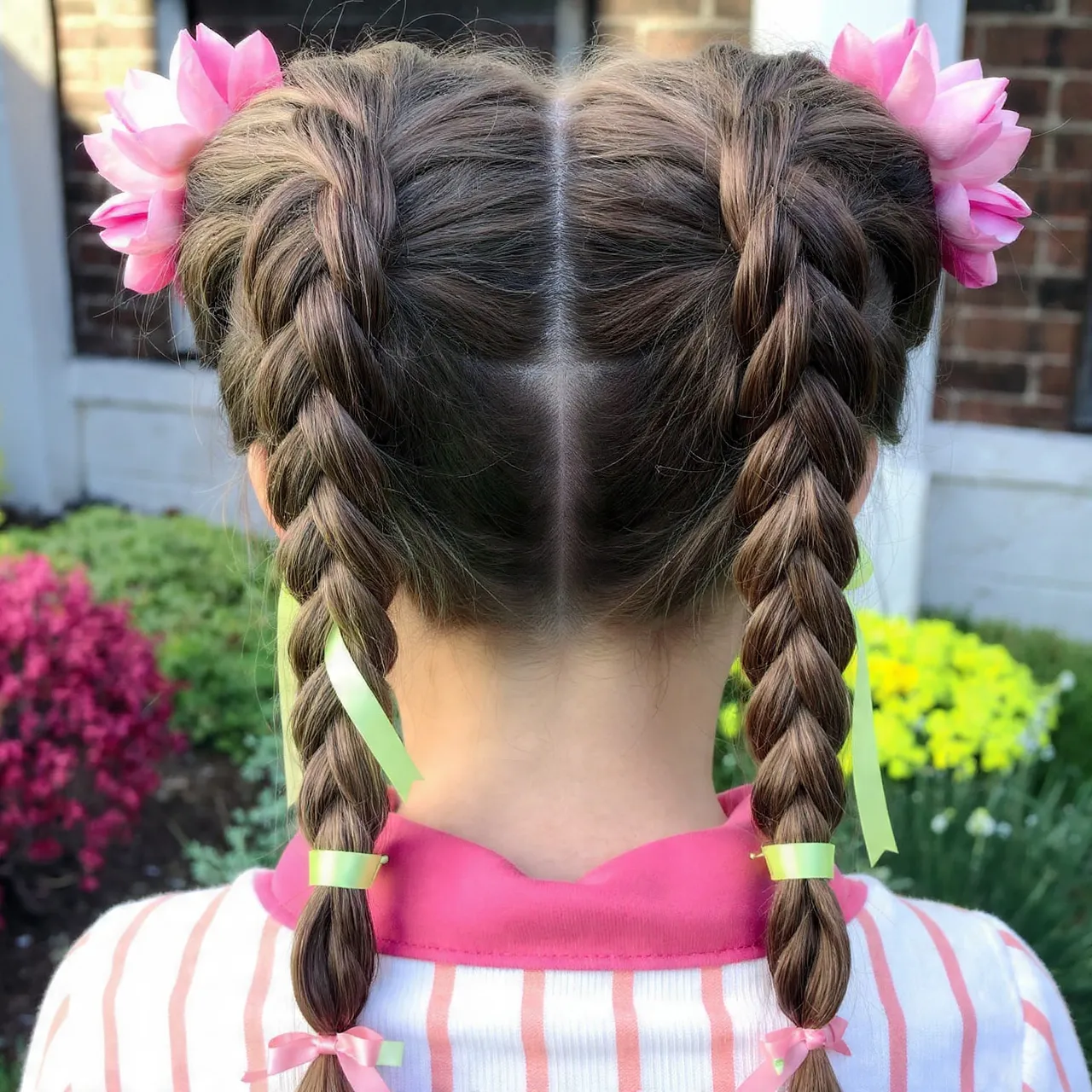 25 Beautiful Hairstyles for Easter Ideas to Celebrate Spring in Style 11 Dutch Braid Pigtail Ideas