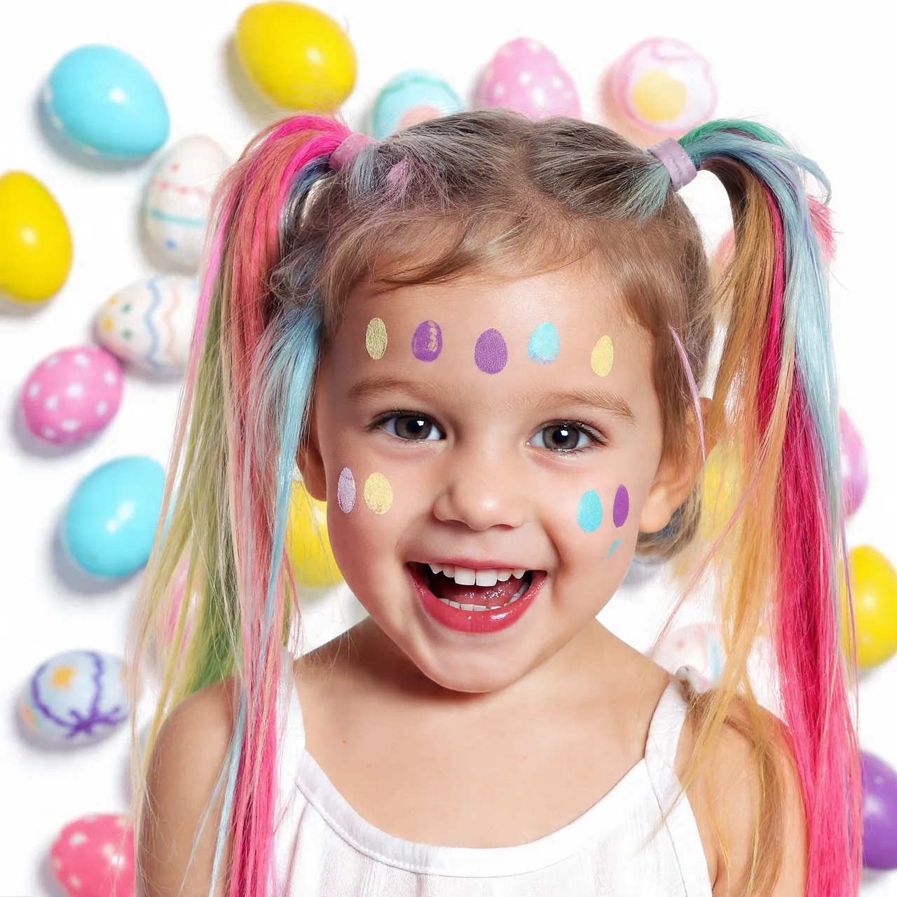 Easter Egg Inspired Hair Color Ideas