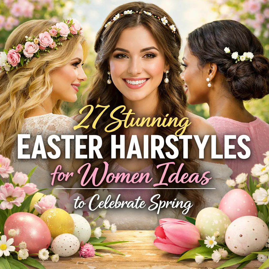 27 Stunning Easter Hairstyles for Women Ideas to Celebrate Spring 9 Easter Hairstyles for Women