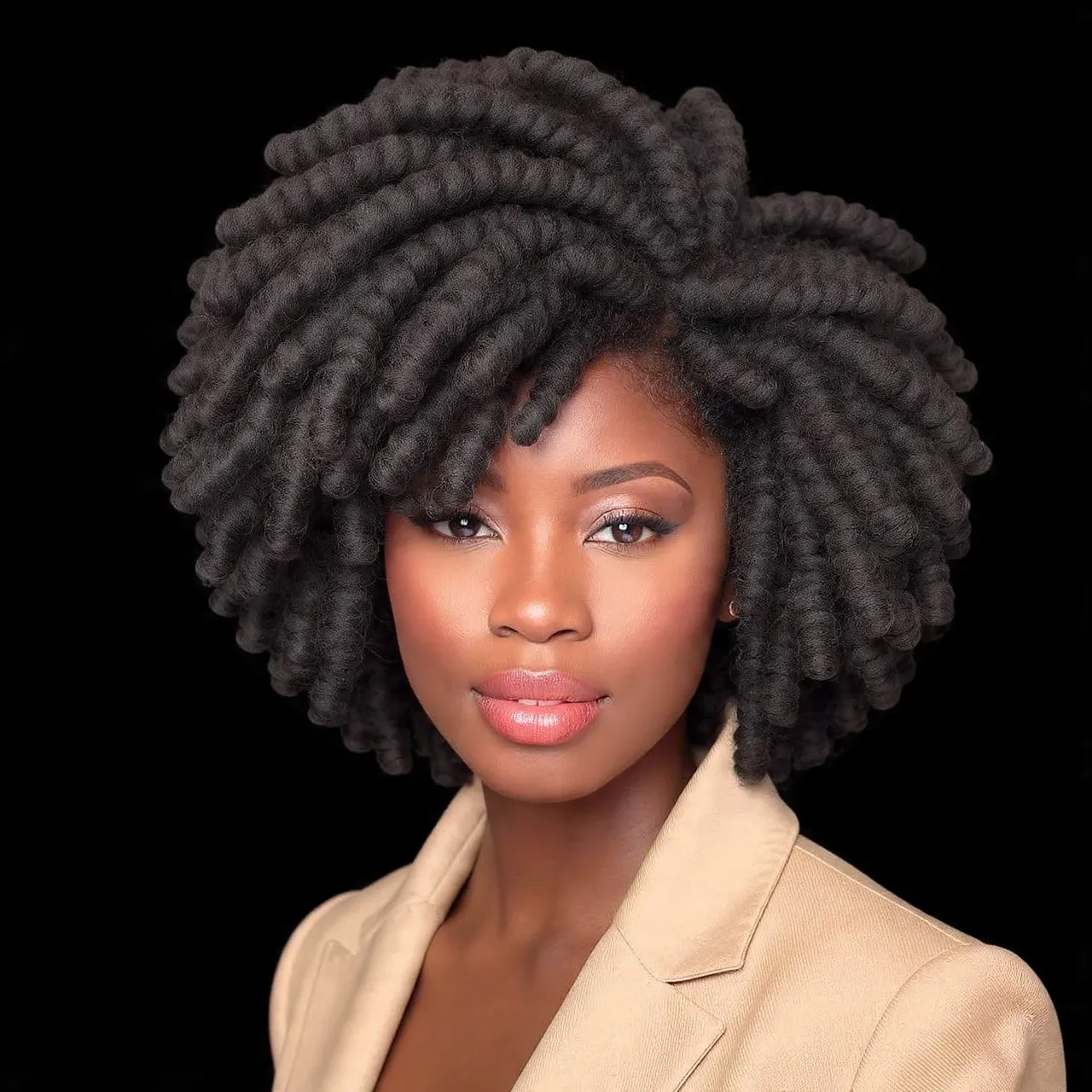 Finger Coil Afro Ideas