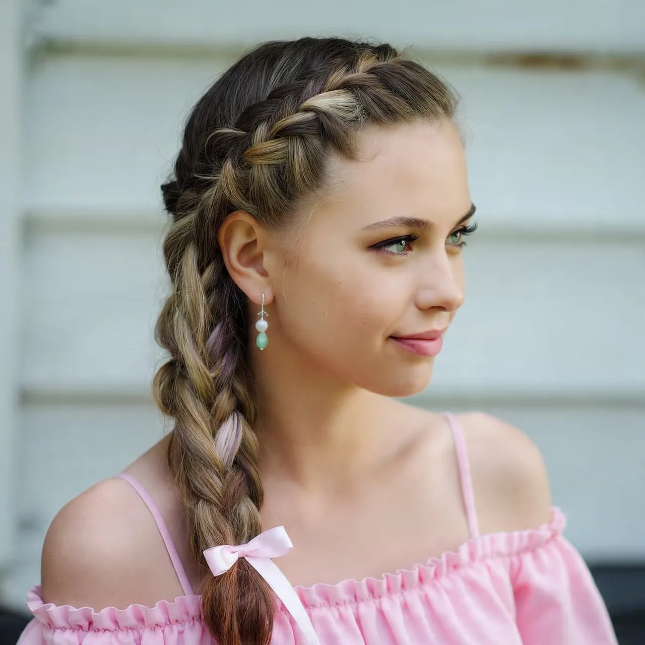 Fishtail Braid Easter Ideas