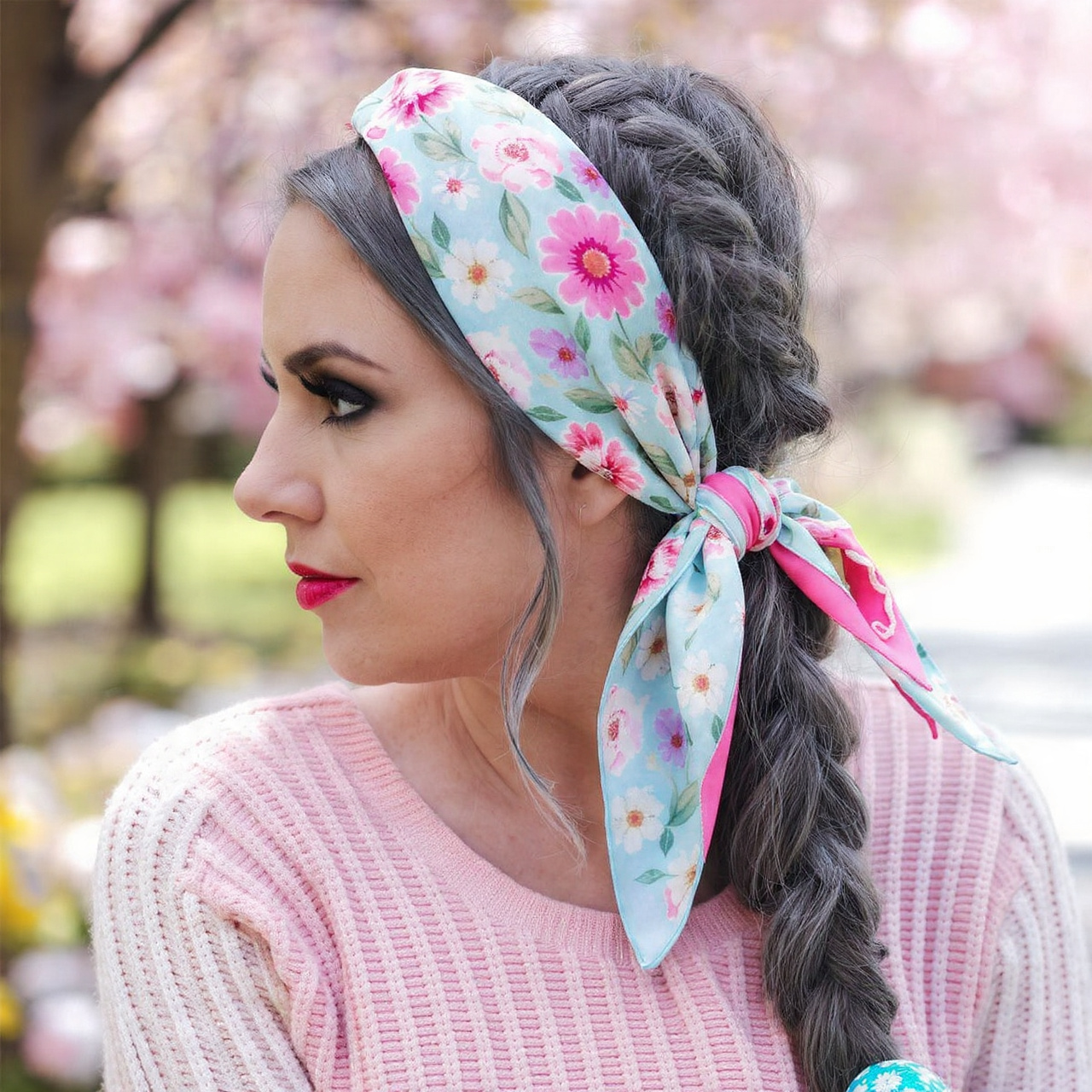 25 Cute Hairstyles for Easter Ideas to Brighten Your Spring Celebration 23 Glitter Part Line Easter Ideas