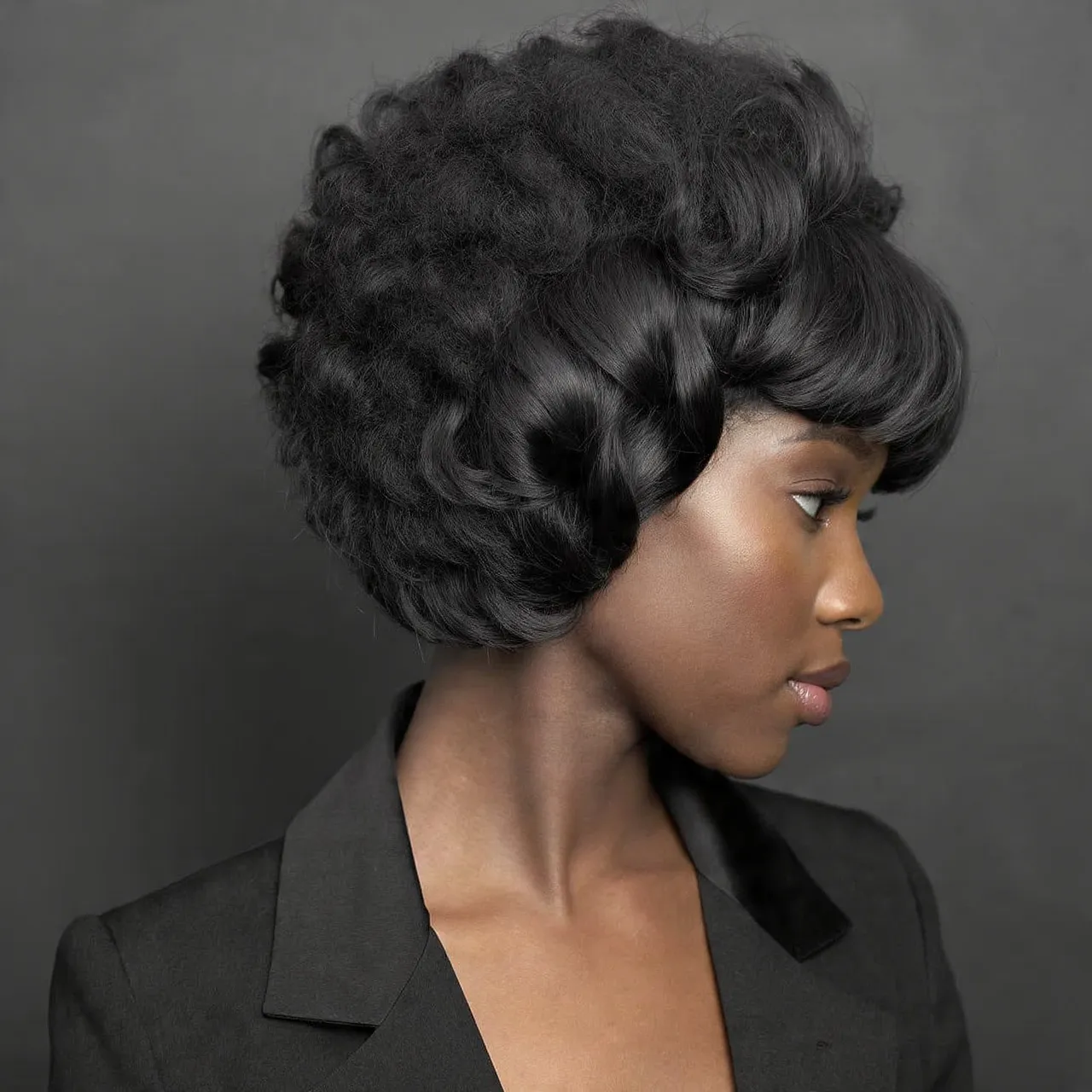 Layered Afro Shape Ideas