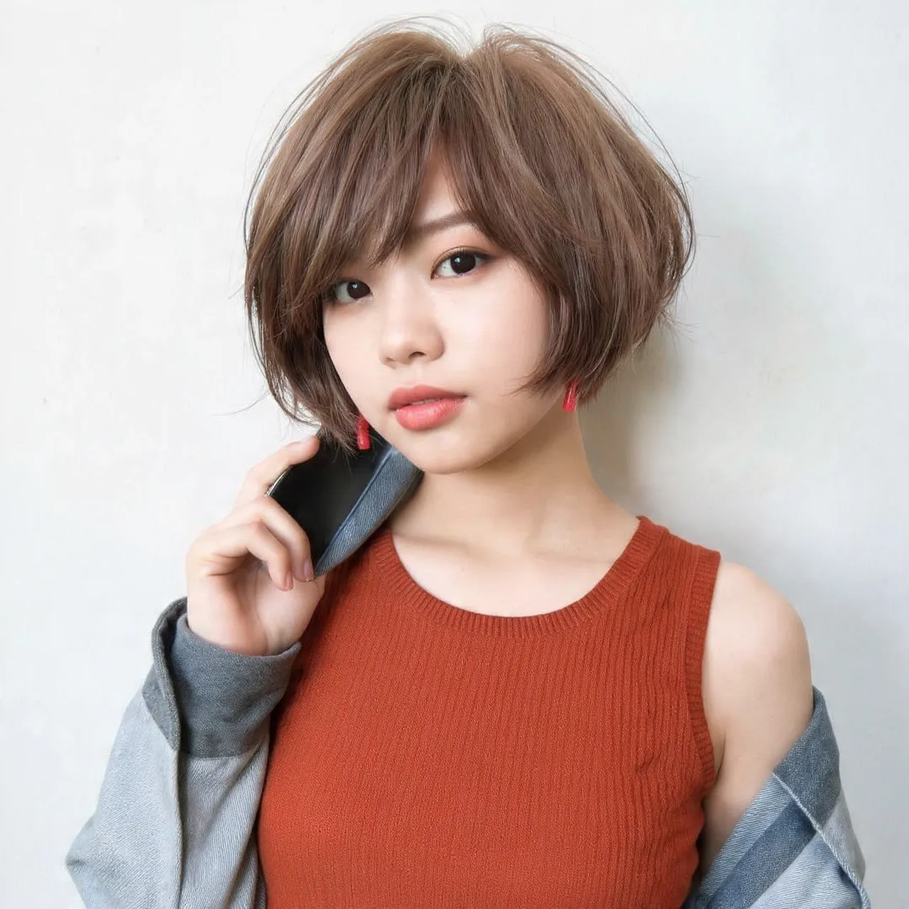 25 Short Shaggy Haircuts Ideas for Effortless Style and Texture 2 Layered Shaggy Bob Ideas