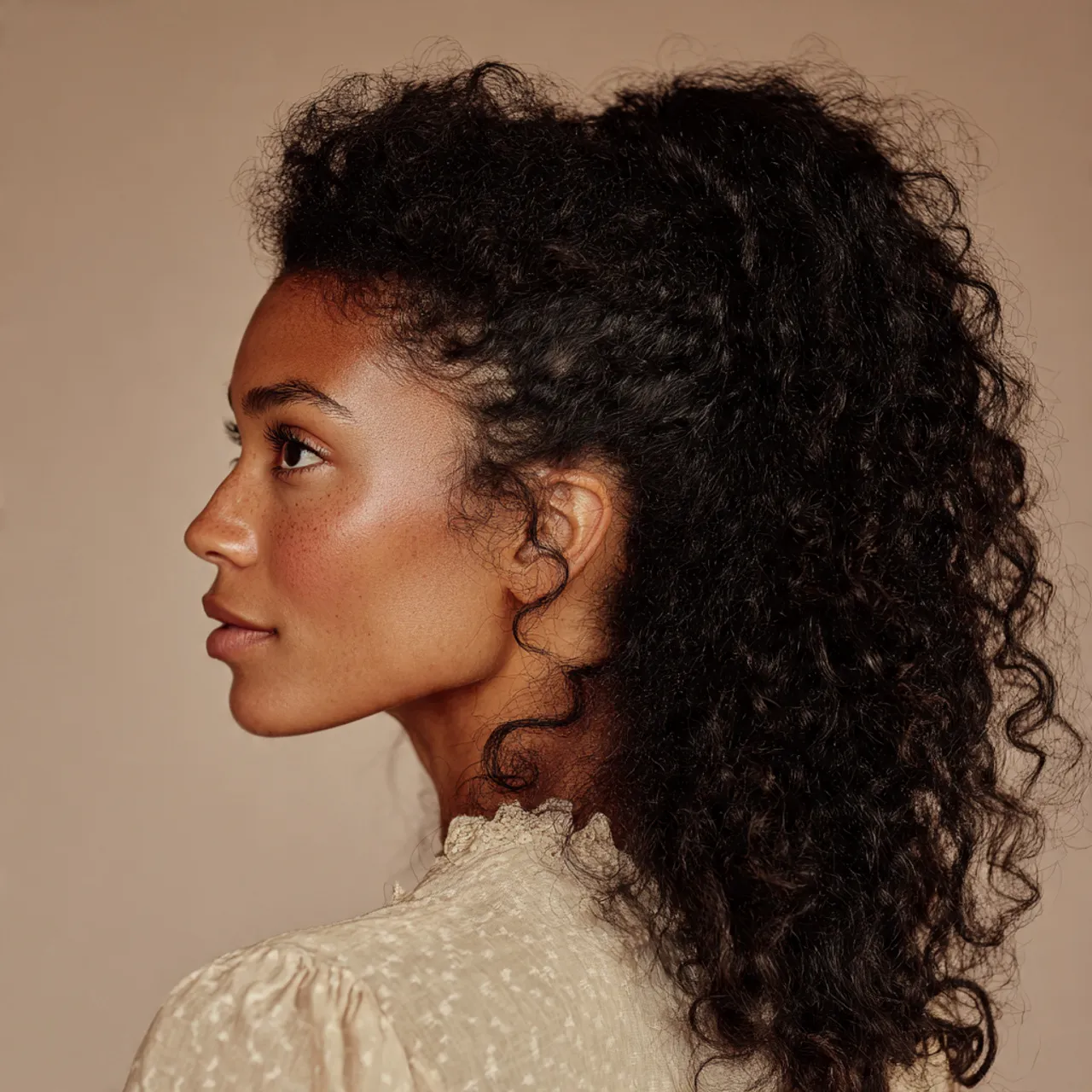 Natural Look Half Up Half Down Hairstyles Ideas