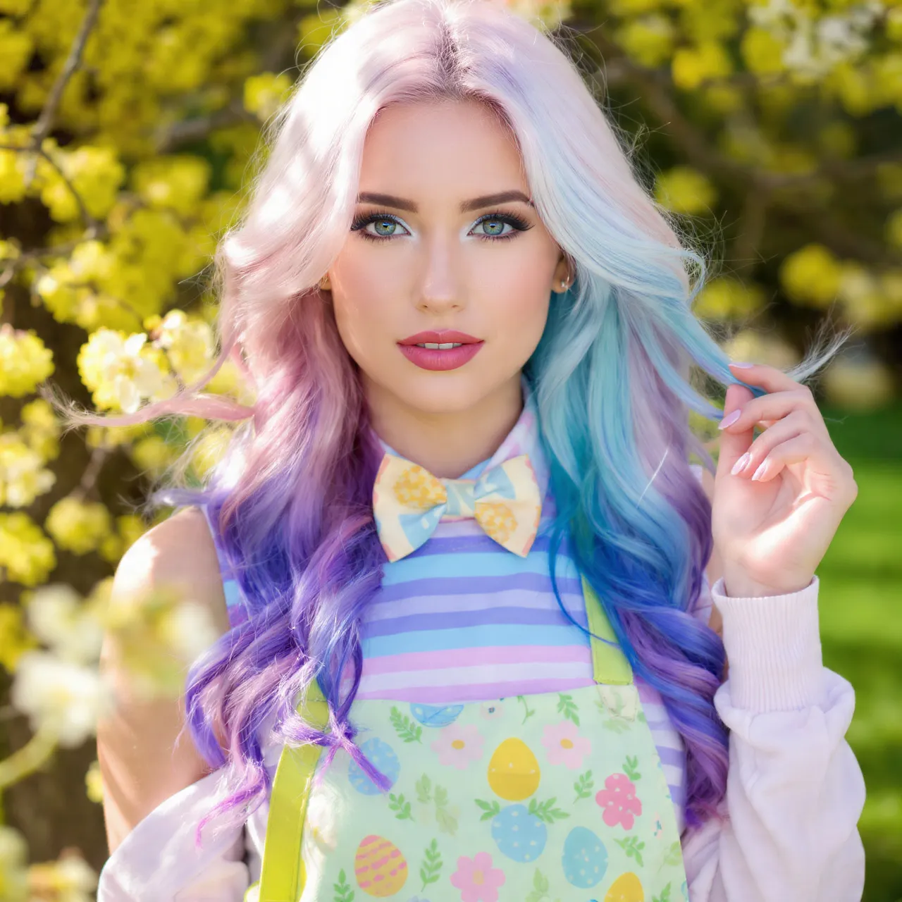 27 Stunning Easter Hairstyles for Women Ideas to Celebrate Spring 6 Pastel Hair Color Ideas for Easter