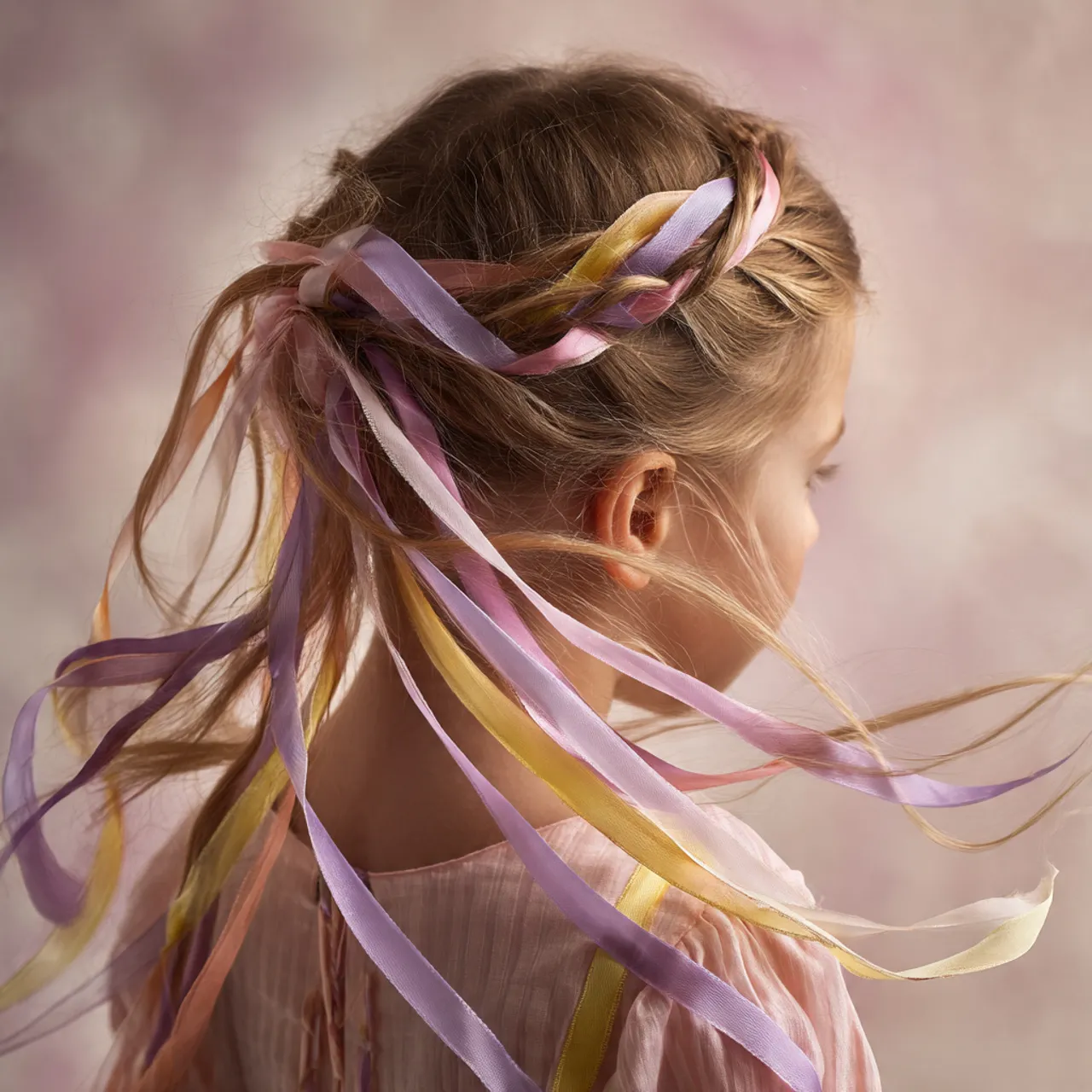 Ribbon Wrapped Easter Hair Ideas