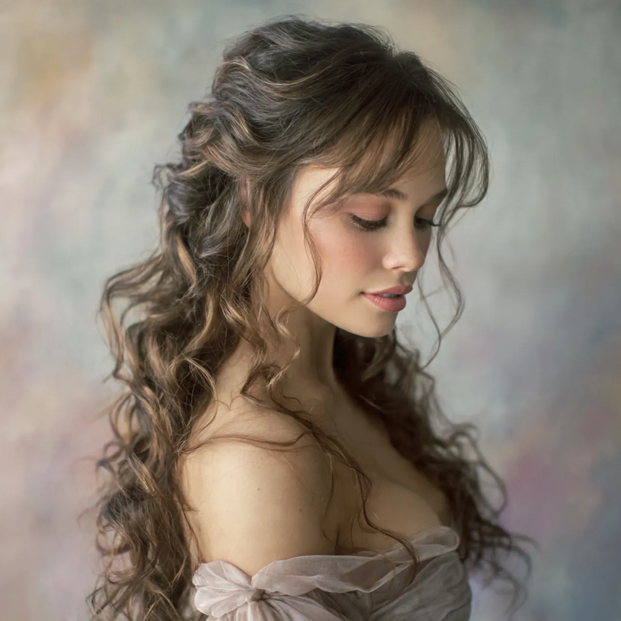 Romantic Half Up Half Down Hairstyles Ideas