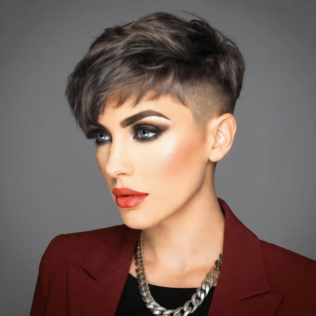 25 Short Shaggy Haircuts Ideas for Effortless Style and Texture 10 Shaggy Pixie with Side Bangs Ideas