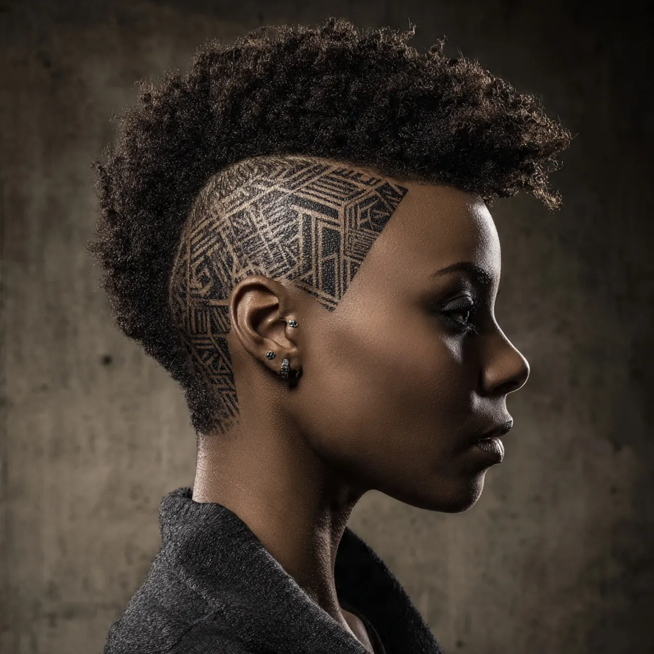 23 Stunning Short Afro Hairstyles Ideas to Inspire You 8 Short Afro with Shaved Design Ideas
