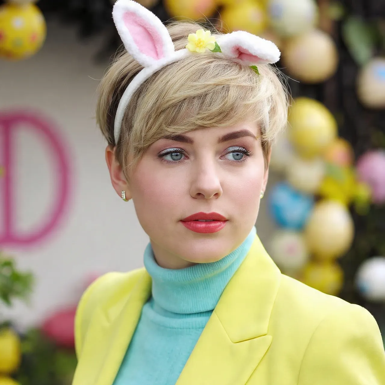 25 Beautiful Hairstyles for Easter Ideas to Celebrate Spring in Style 21 Short Hair Easter Style Ideas