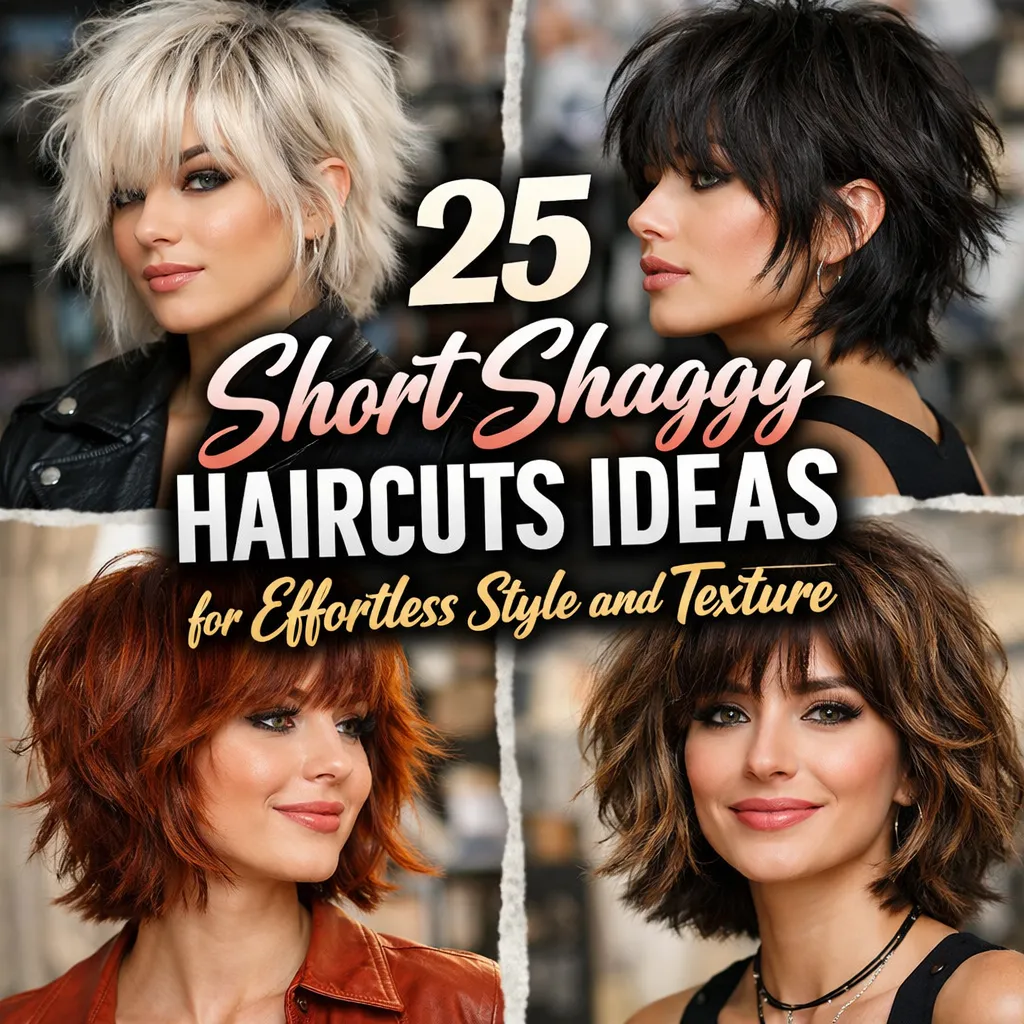 25 Short Shaggy Haircuts Ideas for Effortless Style and Texture 9 Short Shaggy Haircuts