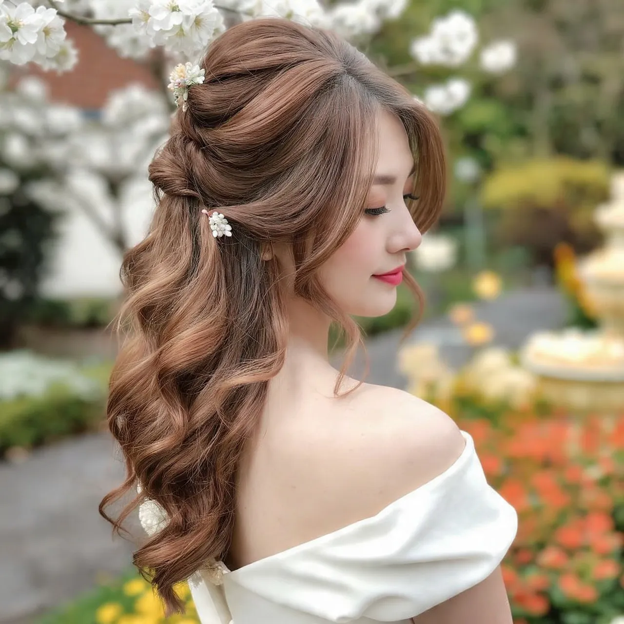 27 Stunning Easter Hairstyles for Women Ideas to Celebrate Spring 14 Side-Swept Curl Ideas