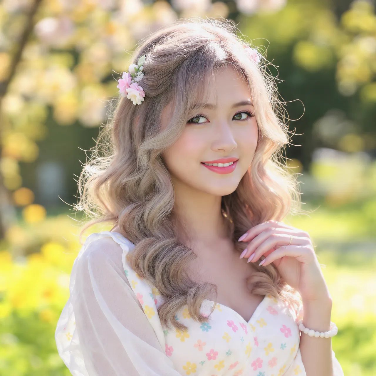 25 Beautiful Hairstyles for Easter Ideas to Celebrate Spring in Style 3 Soft Spring Curls Ideas