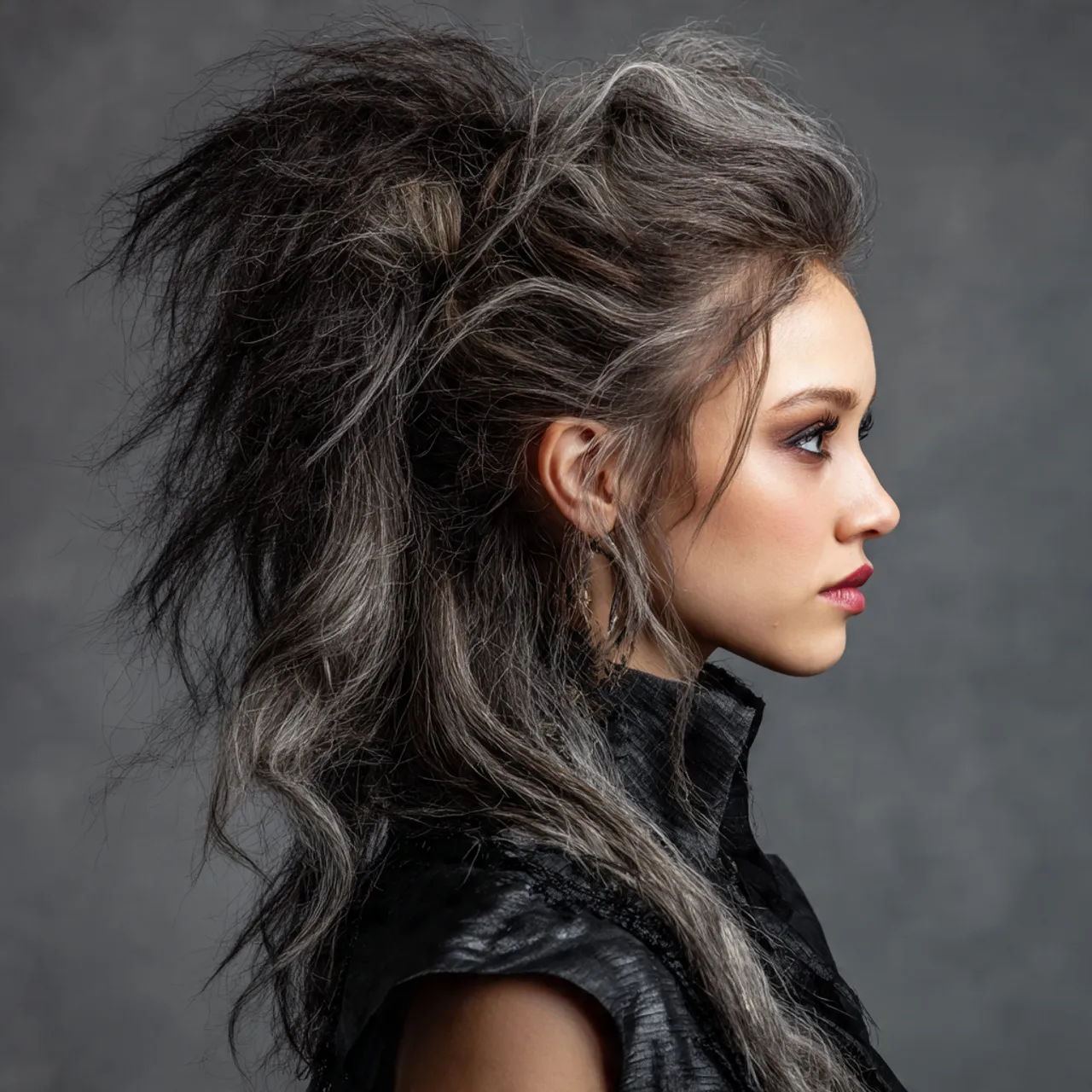 Textured Half Up Half Down Hairstyles Ideas