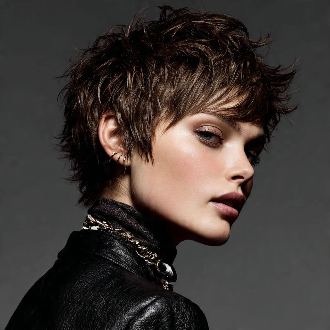 25 Short Shaggy Haircuts Ideas for Effortless Style and Texture 1 Textured Pixie Shag Ideas