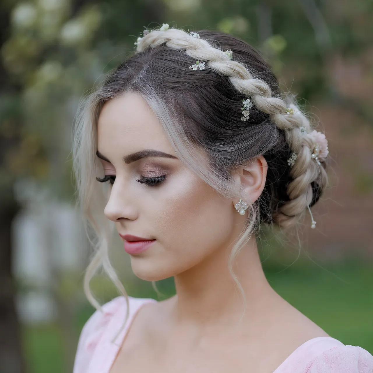 25 Cute Hairstyles for Easter Ideas to Brighten Your Spring Celebration 7 Twisted Crown Braid Ideas