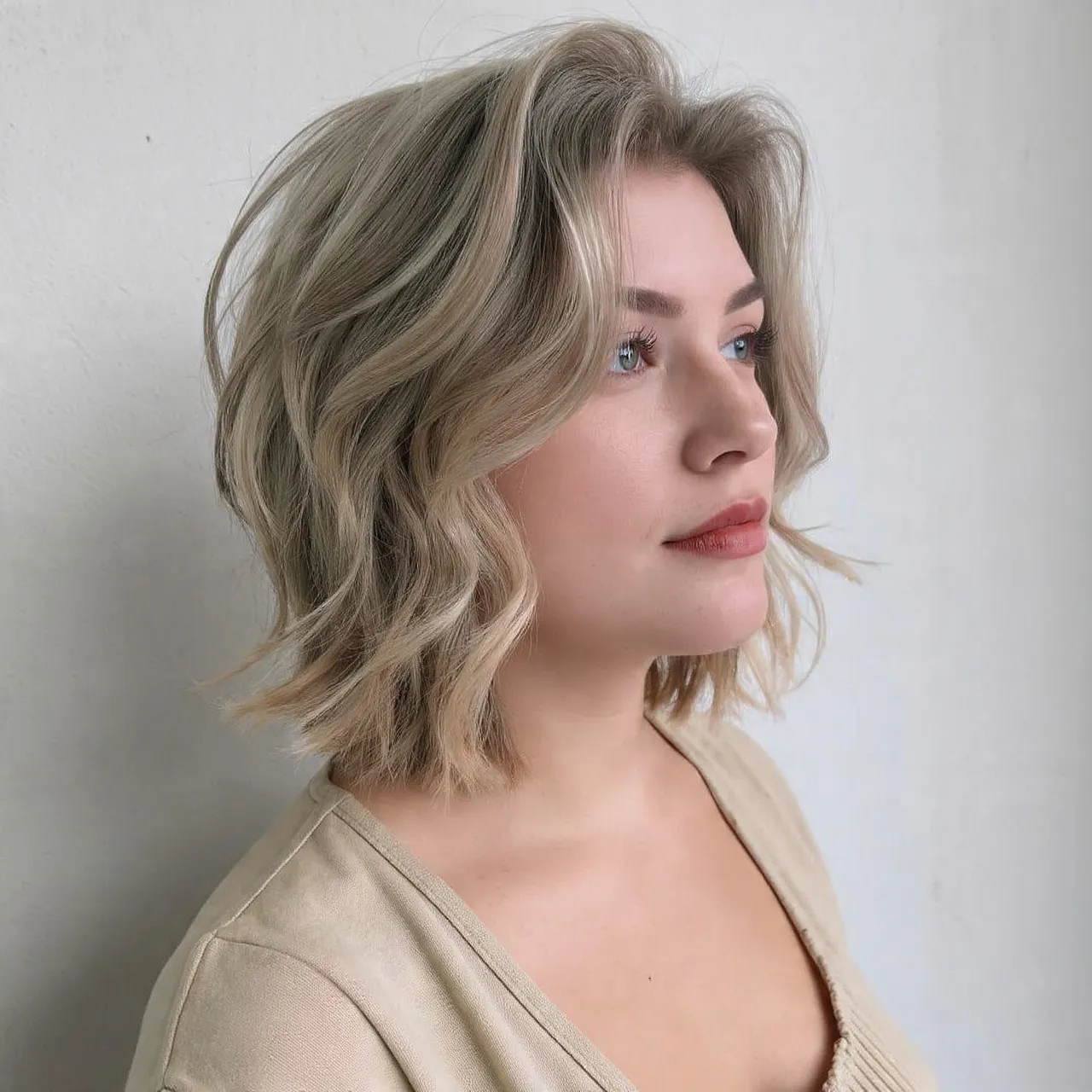 25 Short Shaggy Haircuts Ideas for Effortless Style and Texture 8 Wavy Shaggy Bob Ideas