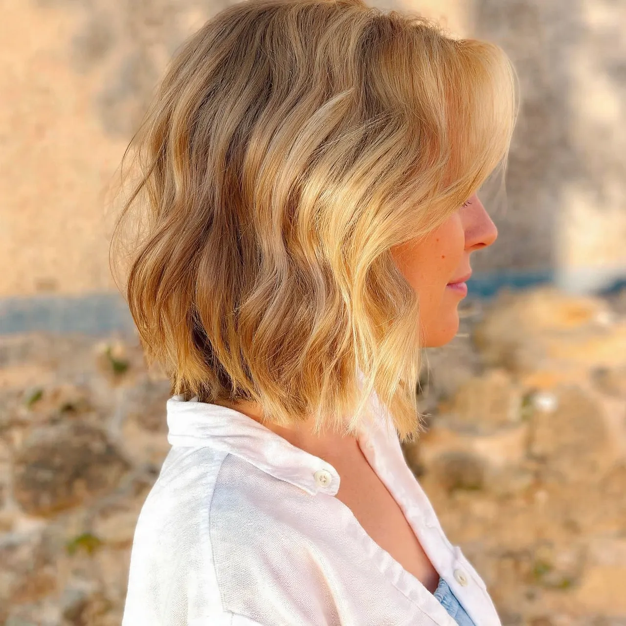 Beachy Wave Bob Ideas