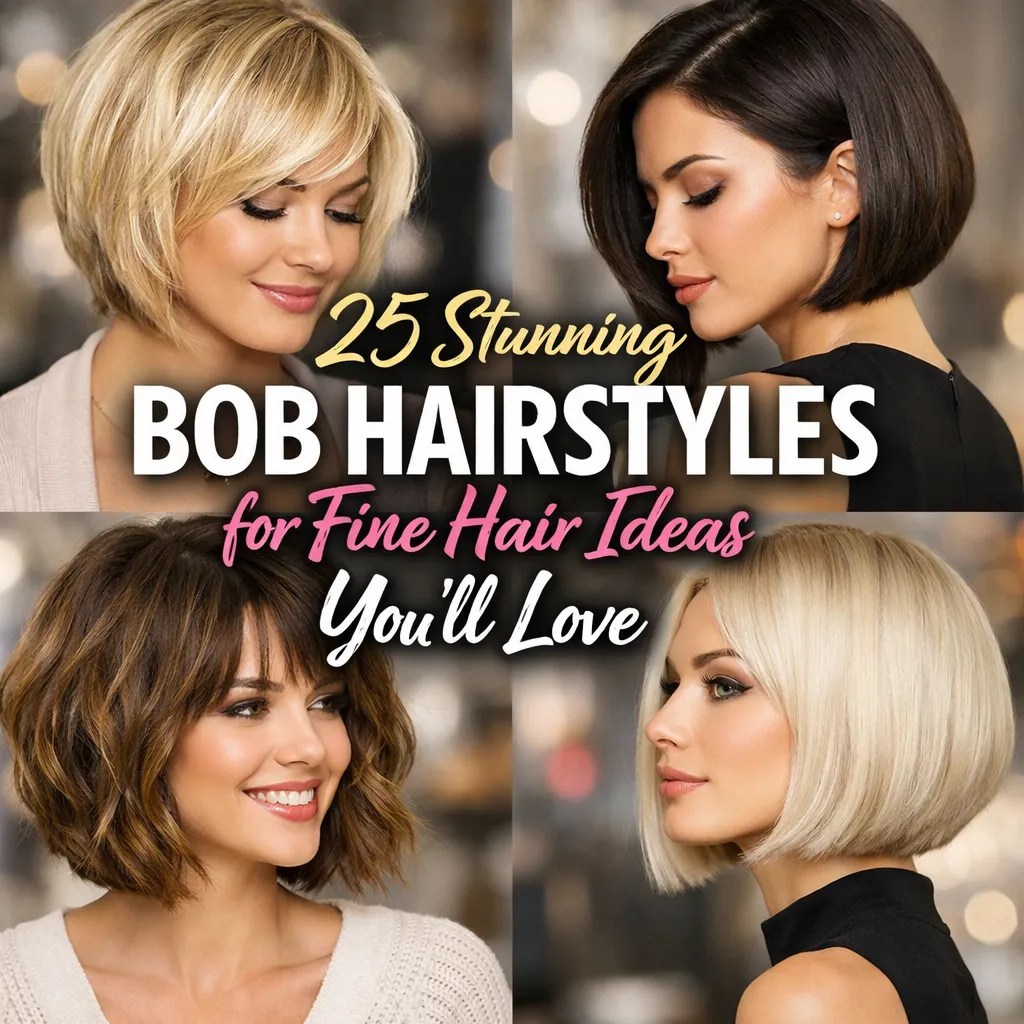 Bob Hairstyles for Fine Hair