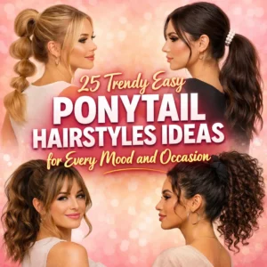 Easy Ponytail Hairstyles